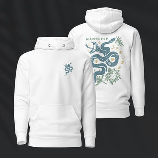 Snake Eyes Hoodie | White