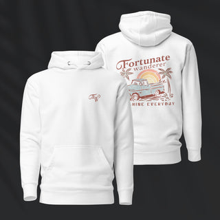 Surf Truck Hoodie | White