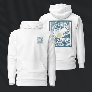 Tubed Hoodie | White