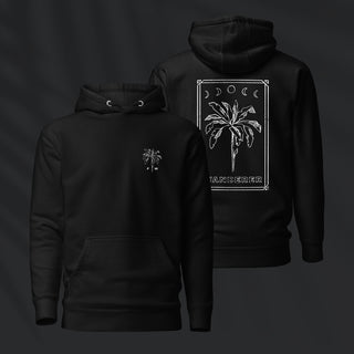 Palm Moon Hoodie | Onyx Black