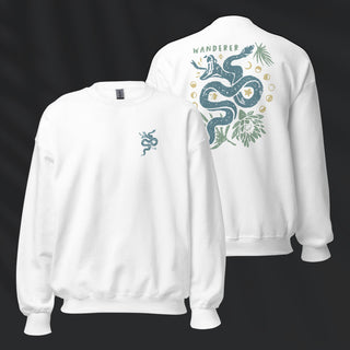 Snake Eyes Pullover | White