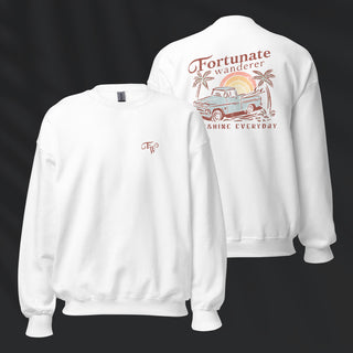 Surf Truck Pullover | White