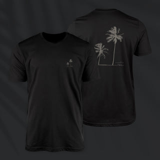 Twin Palms Tee | Black Onyx