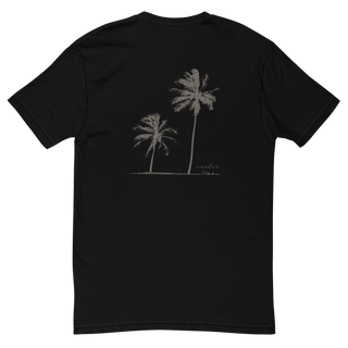 Twin Palms Tee | Black Onyx