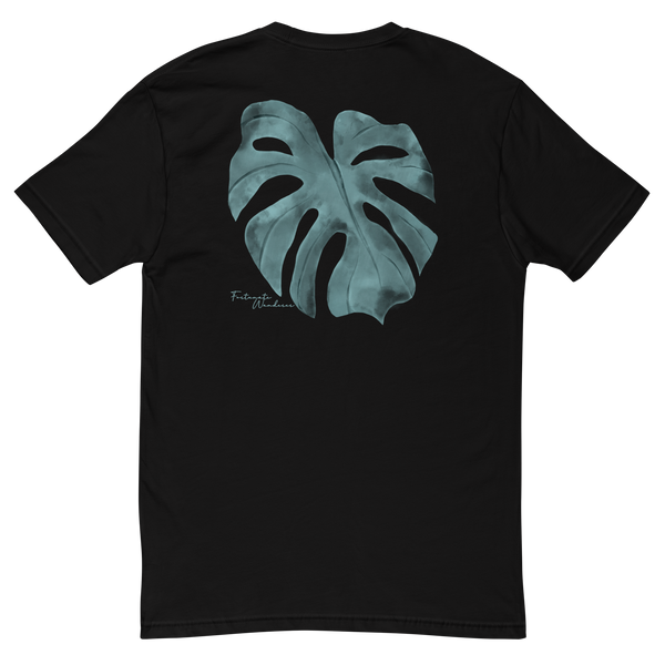 Monstera Tee | Black Onyx