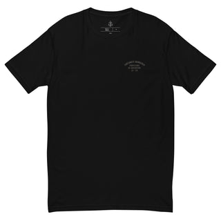 Provisions Tee | Onyx Black + Taupe