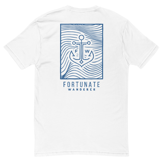 Low Tide Tee | White Cerulean