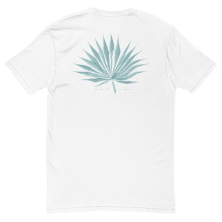 Agave Palm Tee | White