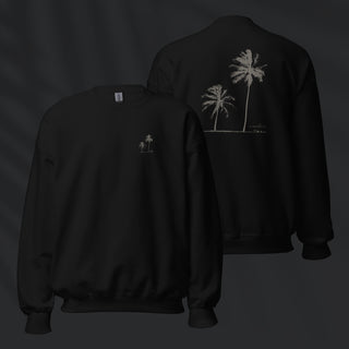 Twin Palms Pullover | Black Onyx