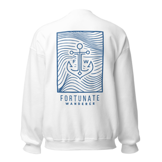 Low Tide Pullover | White Cerulean