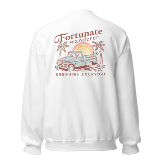 Surf Truck Pullover | White