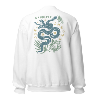 Snake Eyes Pullover | White