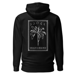 Palm Moon Hoodie | Onyx Black