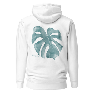 Monstera Hoodie | White