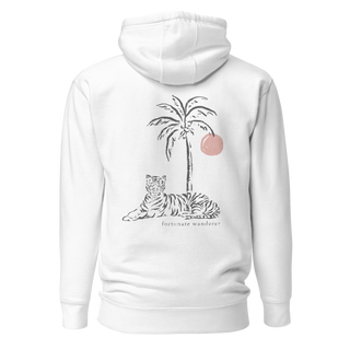 Tigre Hoodie | White